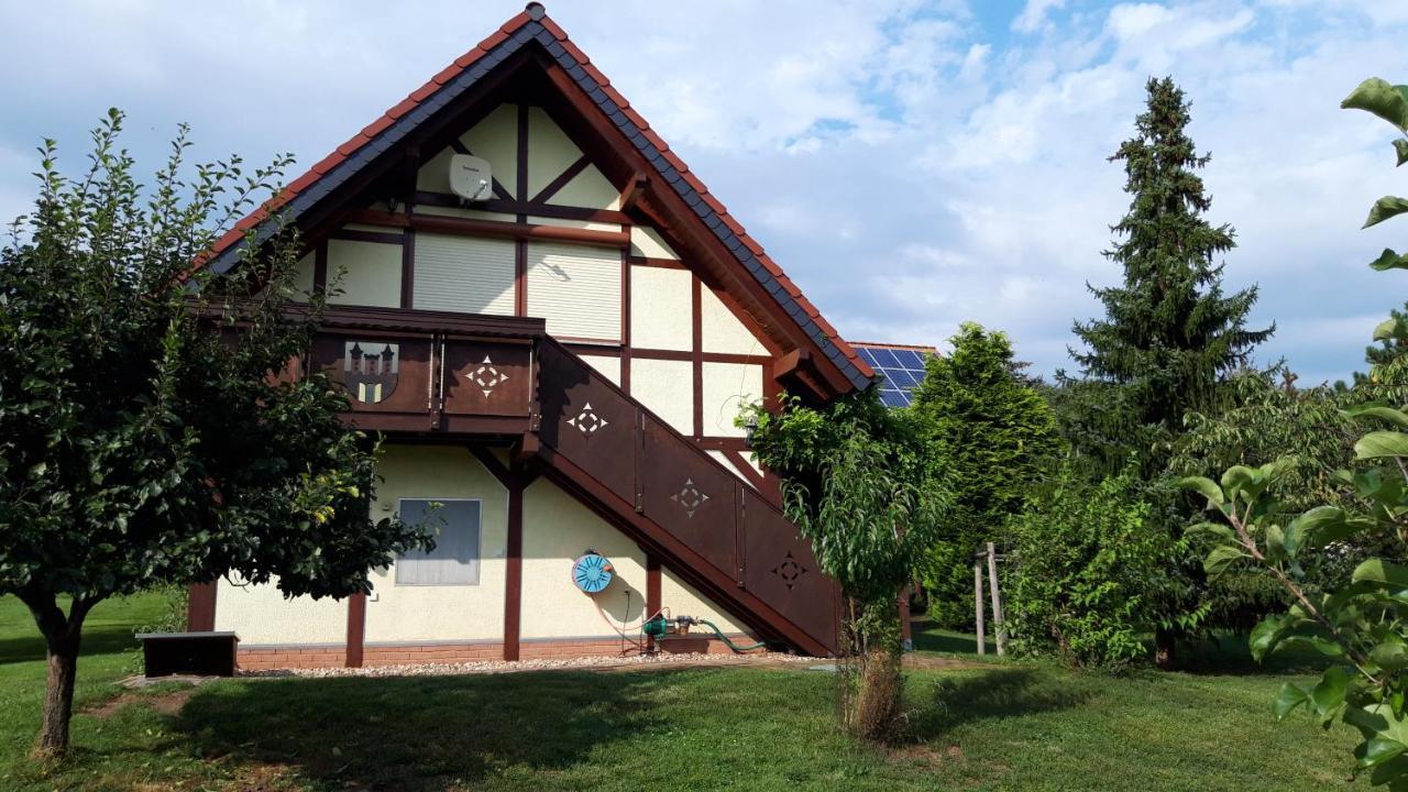 Ferienwohnung Zur Saaleaue Wettin Extérieur photo